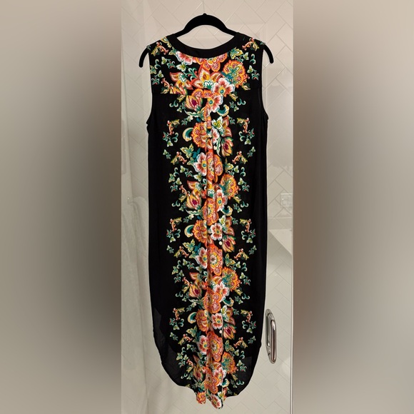 NEIMAN MARCUS • Women's Floral Midi Dress • Size M - Picture 4 of 5